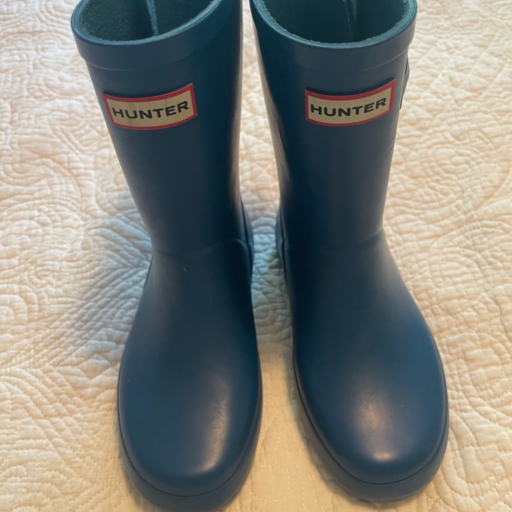 Cute kids hunter boots